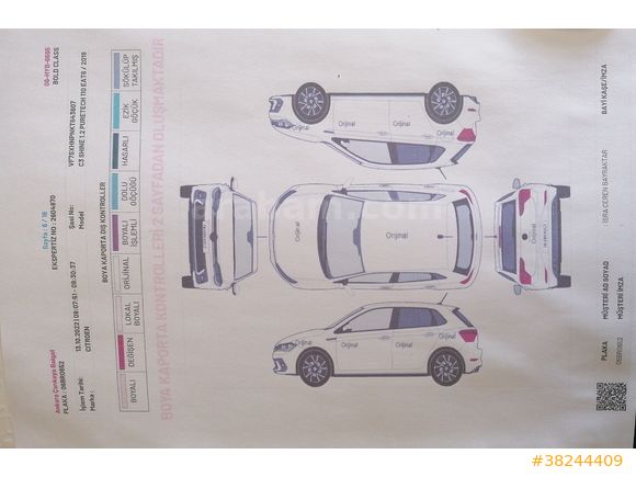 Sahibinden Citroen C3 1.2 PureTech Shine 2019 Model