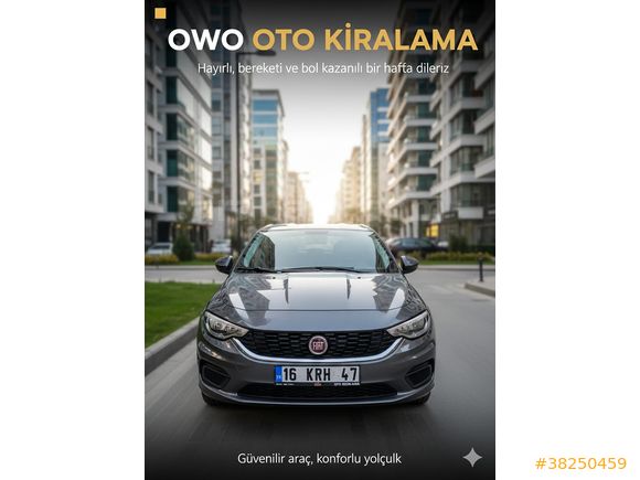  OWO OTO KİRALAMADAN OTOMATİK DİZEL MANUEL EGEA