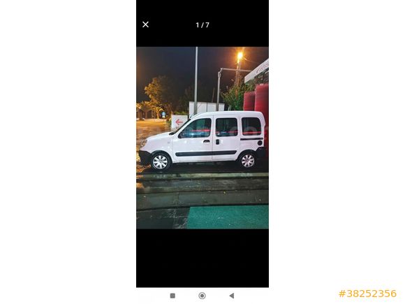 Sahibinden Renault Kangoo 1.5 dCi Authentique 2008 Model  300.000 km Beyaz