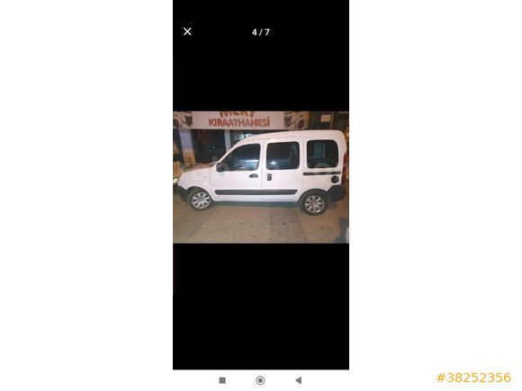 Sahibinden Renault Kangoo 1.5 dCi Authentique 2008 Model  300.000 km Beyaz
