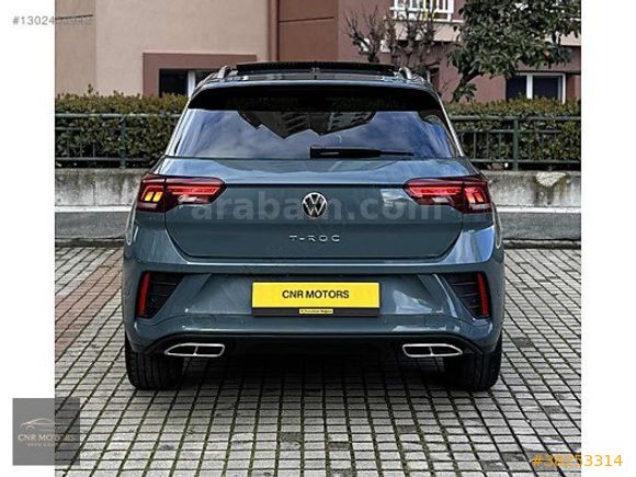 2023 VW T-ROC 1.5 TSI R-Line DSG/HTSZ/BOYASIZ/TRAMERSİZ
