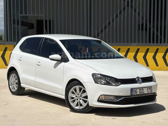 2017  Polo 1.2 TSi Comfortline-DEĞİŞENSİZ-PARÇA BOYALI ACİLL!