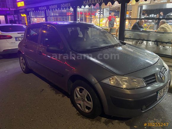 Sahibinden Renault Megane hb 1.4 Authentique 2005 Model  218000 km Gri (metalik)