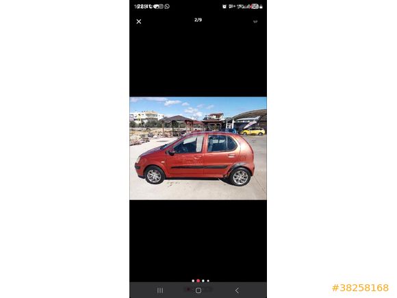 Sahibinden Tata Indica 1.4 Basic 2006 Model  211.000 km Kırmızı