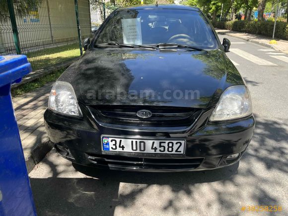 Sahibinden Kia Rio 1.5 Comfort 2004 Model  180.000 km Siyah
