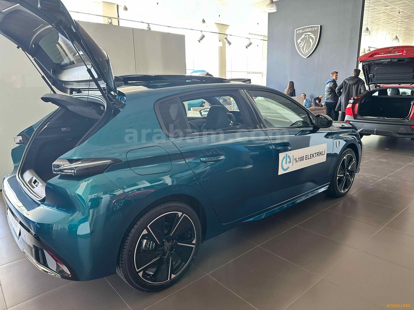 Sahibinden Peugeot e-308 GT 2024 Model Ankara 24.500 km Mavi (metalik) 4