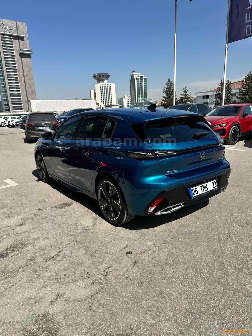 Sahibinden Peugeot e-308 GT 2024 Model Ankara 24.500 km Mavi (metalik) 2