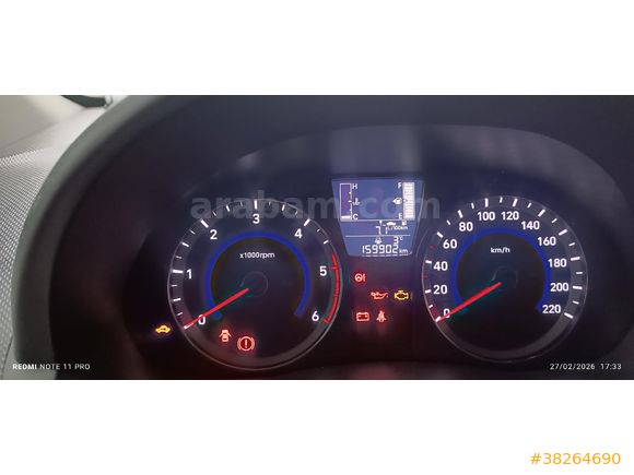 Hyundai Accent Blue 1.6 CRDI Mode Plus 2018 Model aile aracı