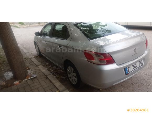 Sahibin den orjinal  Peugeot 301 1.6 HDi Active 2017 Model