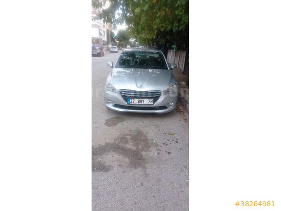 Sahibin den orjinal  Peugeot 301 1.6 HDi Active 2017 Model