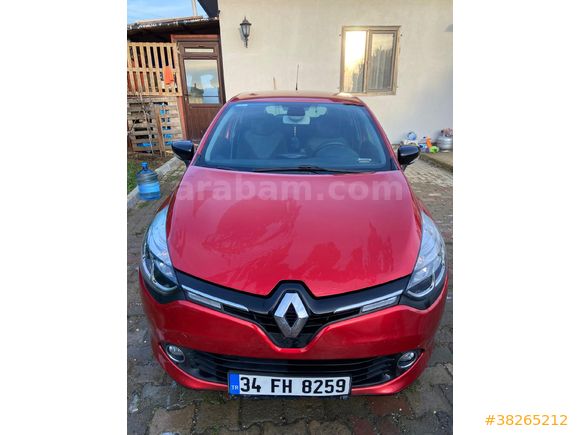 Sahibinden Renault Clio 1.5 dCi Icon 2014 Model  181.000 km Kırmızı