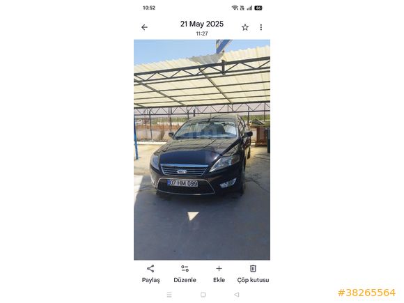 Sahibinden Ford Mondeo 2.0 TDCi Trend 2008 Model