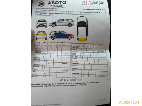 2011/GİULİETTA/1.6JTD/CAM TAVAN SPORT