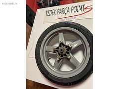 120x70x14 çift diskli lastik /jant piaggio xserisi