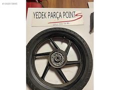 120/70/17 TVS RİDER ARKA JANT +lastik
