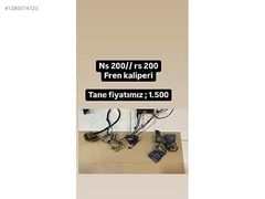 Bajaj pulsar ns 200 //rs 200 fren kaliperi tane fiyatı 1.500'