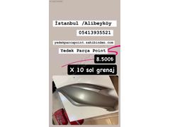 (Yedek Parça Point ) piaggio x 10 sol granaj çiziksiz