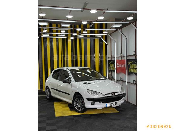 Sahibinden Peugeot 206 1.4 XR 2002 Model  297.000 km Beyaz