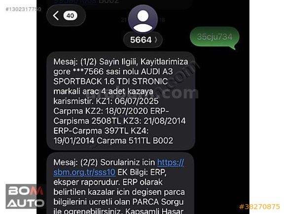Bom Auto'2013 230.000KM MASRAFSİZ EXTRALI KAYITSIZ...!!!