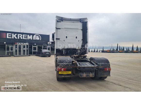 EKREMDEN 2022 MODEL MERCEDES ACTROS L 1848 RETARDER KLİMA