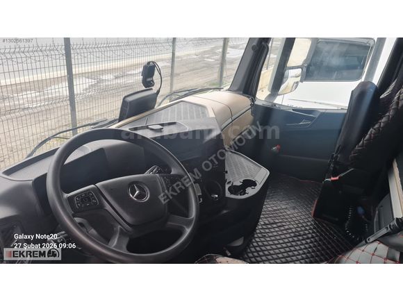 EKREMDEN 2022 MODEL MERCEDES ACTROS L 1848 RETARDER KLİMA
