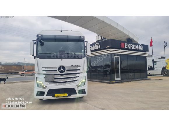 EKREMDEN 2022 MODEL MERCEDES ACTROS L 1848 RETARDER KLİMA
