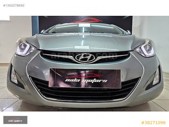 NİDA MOTORS'dan 2014 ELANTRA 1.6CRDİ ELİTE SUNROF ANH GRŞ ÇALŞTR