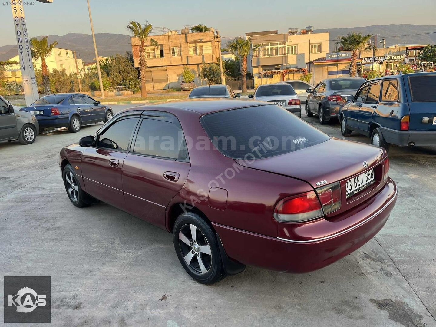 Galeriden Mazda 626 2.0 1993 Model Osmaniye 342.000 km Bordo 6