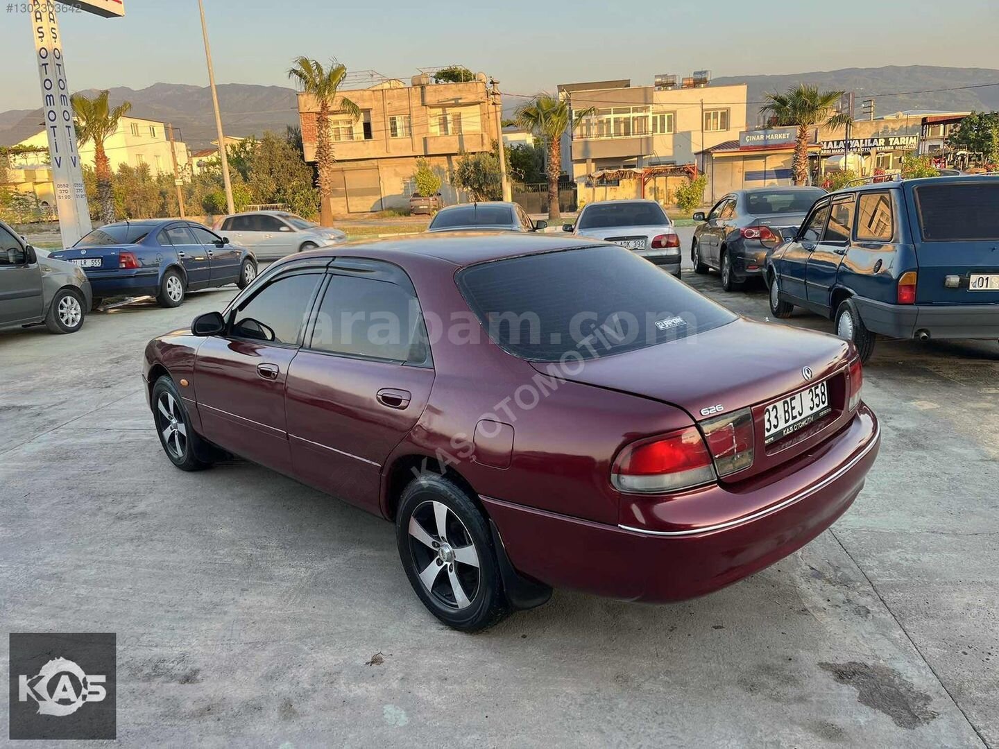 Galeriden Mazda 626 2.0 1993 Model Osmaniye 342.000 km Bordo 7