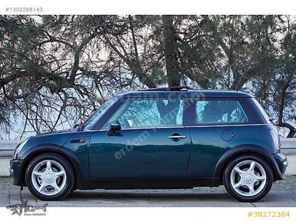 ERDEM'den 2002 Mini Cooper 1,6 Otomatik 175,000km'de Met. Yeşil