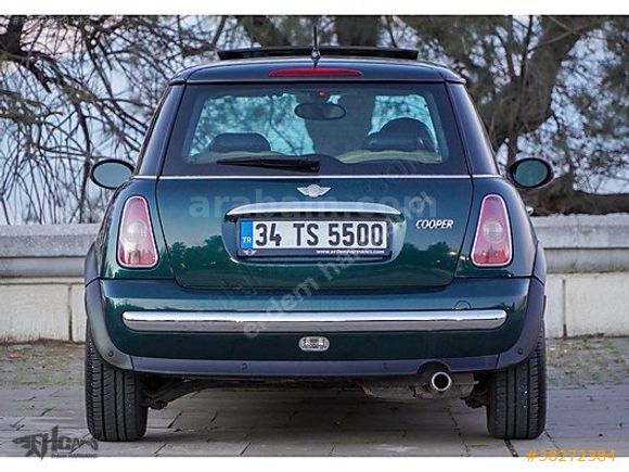ERDEM'den 2002 Mini Cooper 1,6 Otomatik 175,000km'de Met. Yeşil