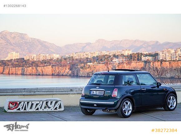 ERDEM'den 2002 Mini Cooper 1,6 Otomatik 175,000km'de Met. Yeşil