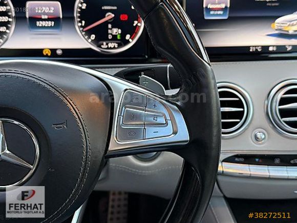 2014*MERCEDES S500 4MATİC AMG*BURMESTER*CAM TVN*VAKUM*129.251KM