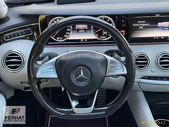 2014*MERCEDES S500 4MATİC AMG*BURMESTER*CAM TVN*VAKUM*129.251KM