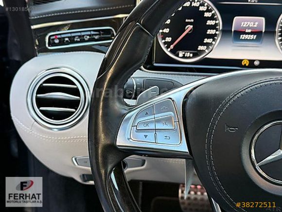 2014*MERCEDES S500 4MATİC AMG*BURMESTER*CAM TVN*VAKUM*129.251KM