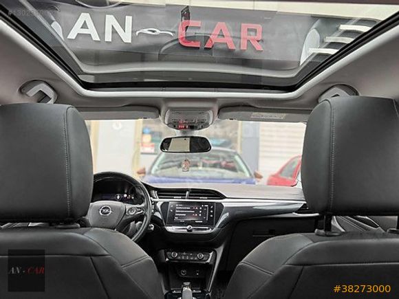OPEL CORSA 1.2 T CAM TAVAN %50 PEŞİN 36 AY SENET & K.KARTI TAKST
