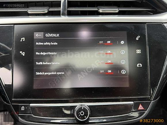 OPEL CORSA 1.2 T CAM TAVAN %50 PEŞİN 36 AY SENET & K.KARTI TAKST