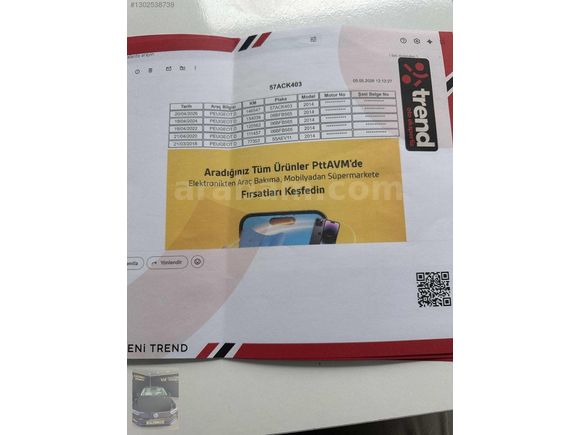 12 TAKSİT KARTA 146 BİN KİLOMETRE DE ORJİNAL
