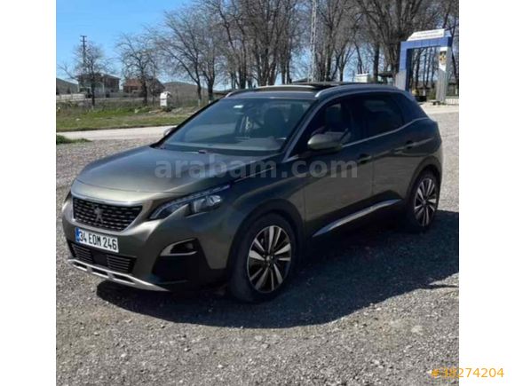 Sahibinden Hatasız Boyasız Hasar Kayıtsızdır Peugeot 3008 1.6 BlueHDi Allure Elegance 2018 Model  Yeşil (metalik)