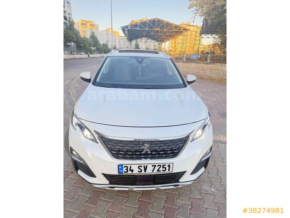 Sahibinden Peugeot 3008 1.6 BlueHDi Allure Elegance 2017 Model  200.000 km Beyaz