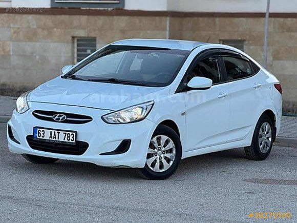 2015 BOYASIZ DEĞİŞENSİZ BAKIMLI-TEMİZ HYUNDAİ ACCENT BLUE 1.6