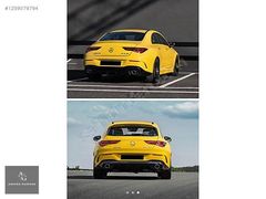 MERCEDES CLA (W118) CLA35 DİFÜZÖR VE KROM EGSOZ UCU