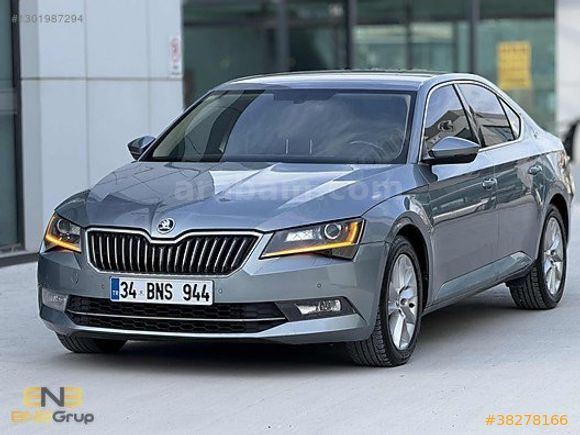 2018 SKODA SUPERB 1.6 TDI STYLE 179.000 KM ORİJİNAL BAKIMLI
