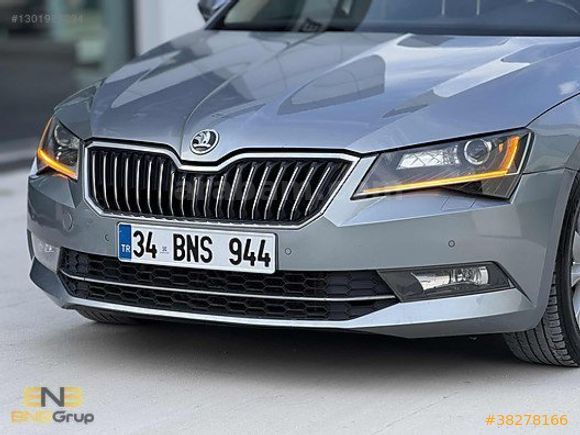 2018 SKODA SUPERB 1.6 TDI STYLE 179.000 KM ORİJİNAL BAKIMLI
