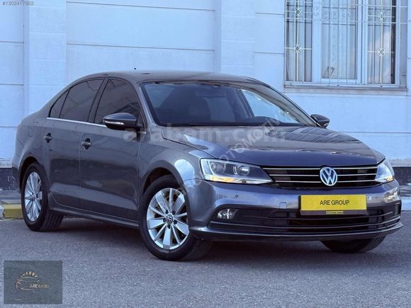 ARE GROUP'DAN 2015 VOLKSWAGEN JETTA 1.6 TDI COMFORTLINE TERTEMİZ