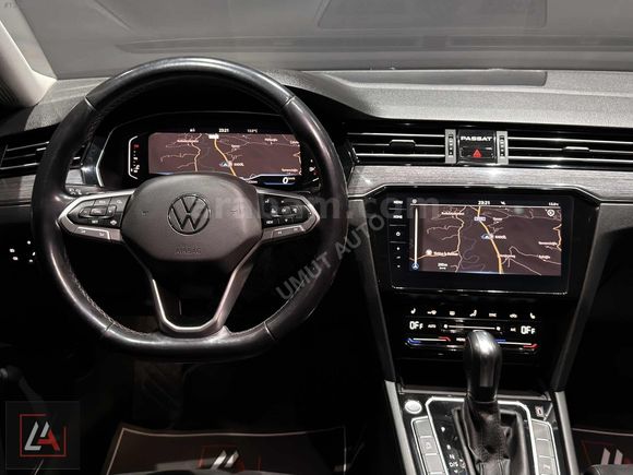 Umut Auto'dan VW Passat 1.5 TSI Elegance Yeni Logo Cam Tavan