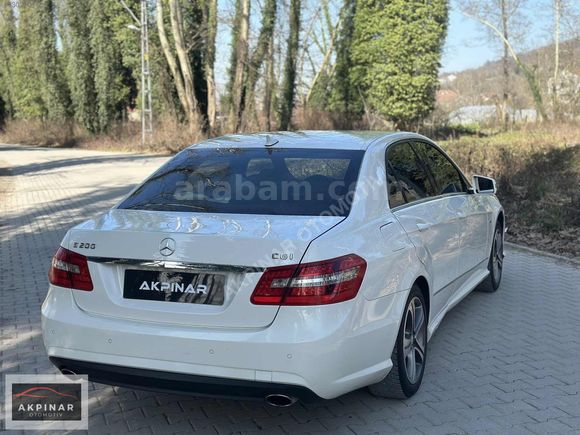 AKPINAR'DAN 2011 MODEL KOMPLE BAKIMLI E200 CGI AMG