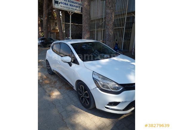 Sahibinden Renault Clio 1.5 dCi Touch 2018 Model  113.000 km Beyaz