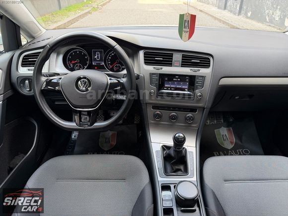 2014 GOLF 1.2 TSI MİDLİNE PLUS SADECE 25 BİN KM TR DE TEK BOYASI