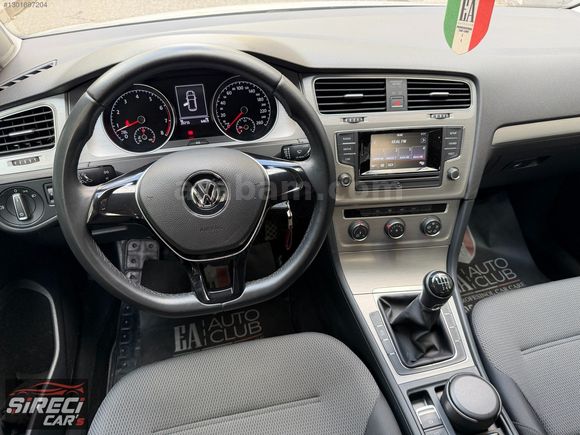 2014 GOLF 1.2 TSI MİDLİNE PLUS SADECE 25 BİN KM TR DE TEK BOYASI